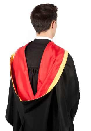 How to Attach a Graduation Hood to a Gown?
