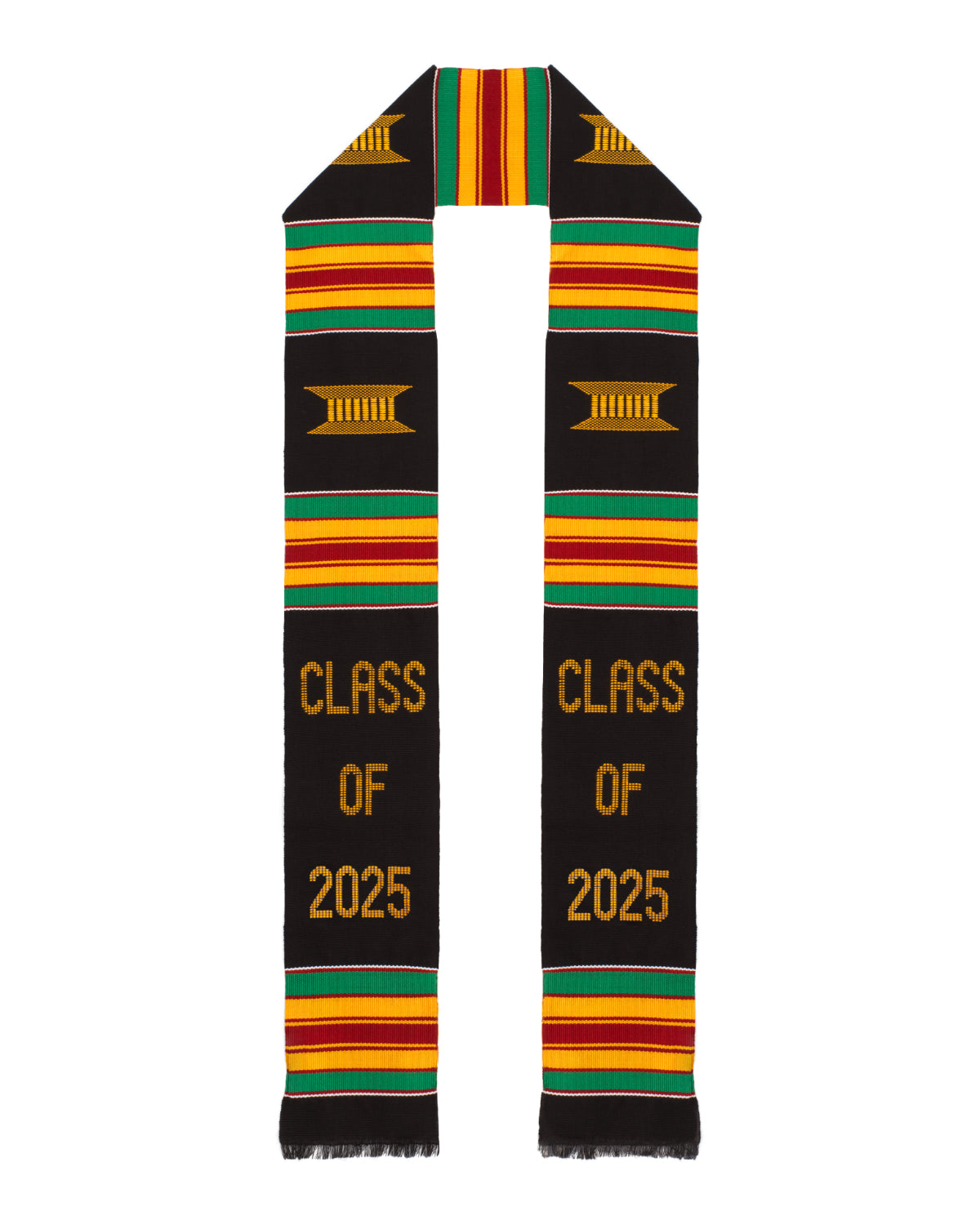 Traditional Kente Cloth Graduation Stole
