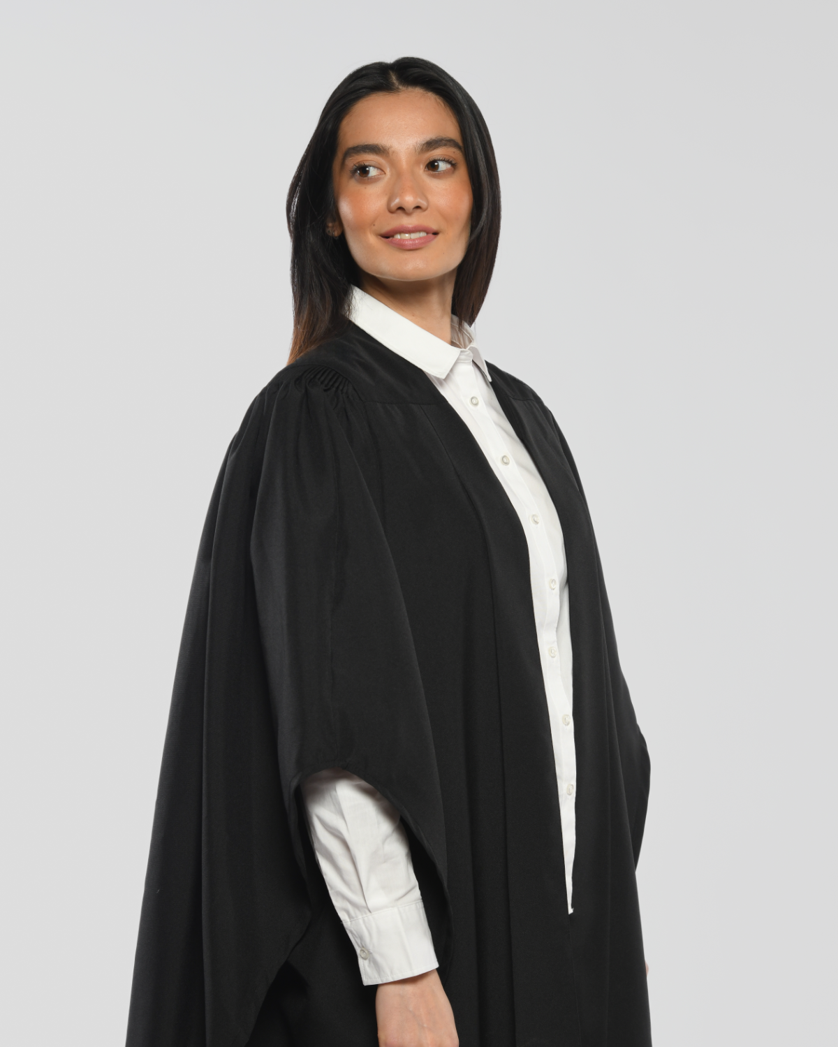 Fluted Bachelor Graduation Gowns