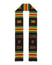 Traditional Kente Cloth Graduation Stole