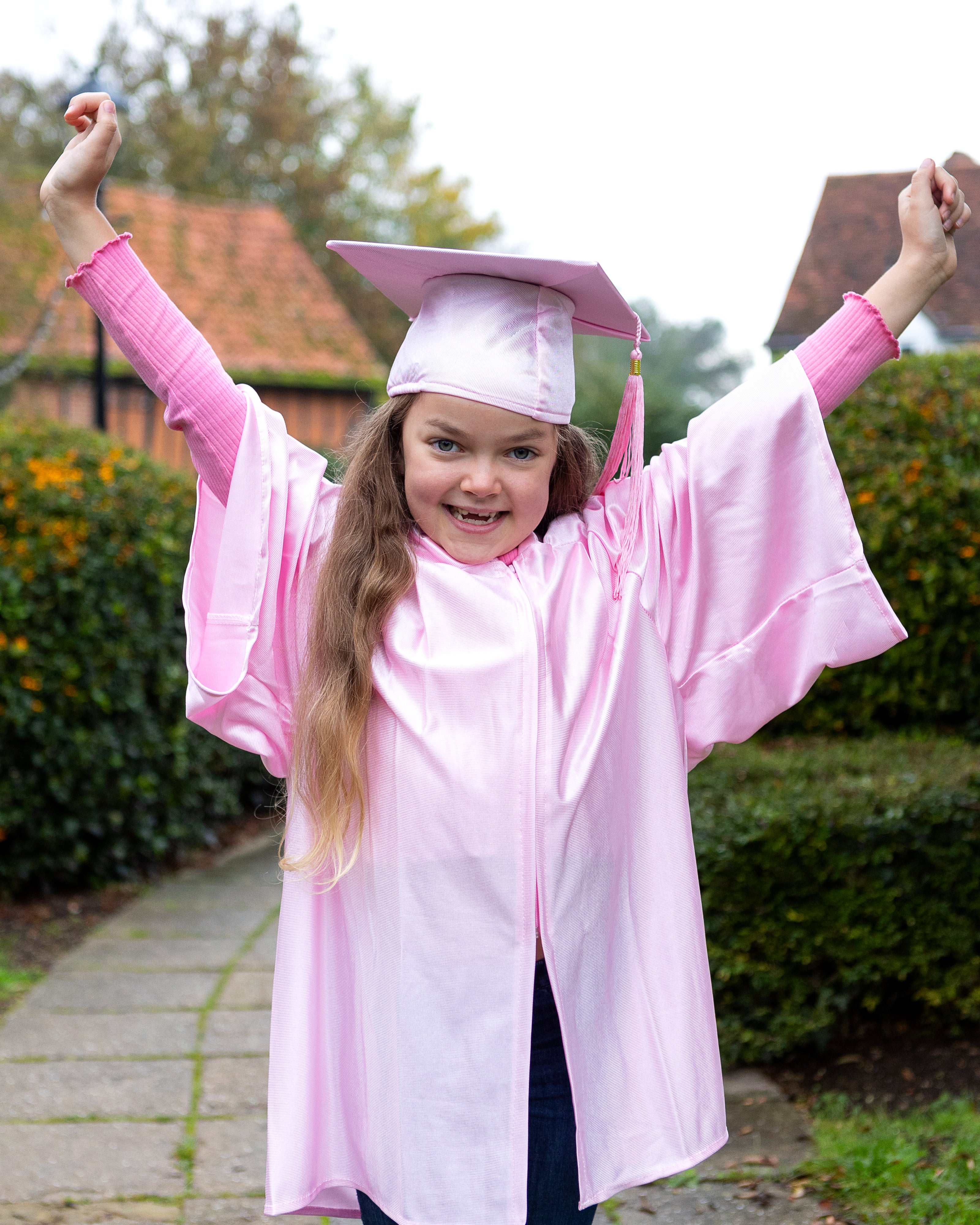 Shiny Nursery Graduation Gown and Cap