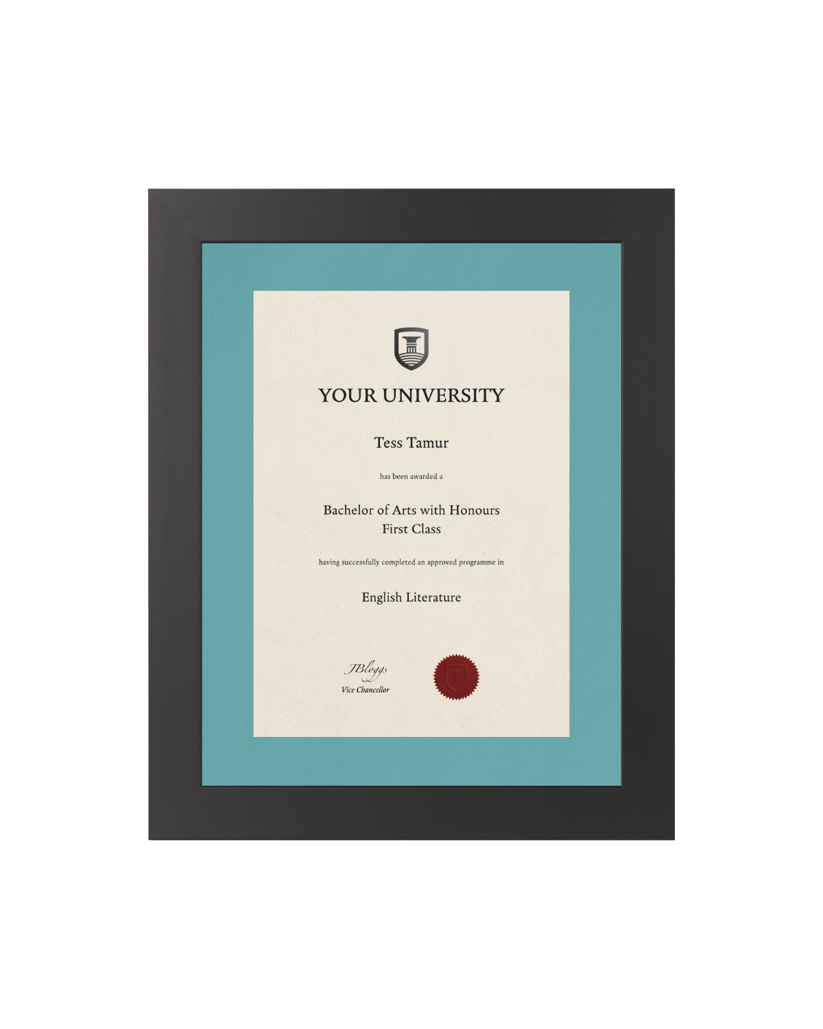 Degree / Certificate Display Frame - Modern Style