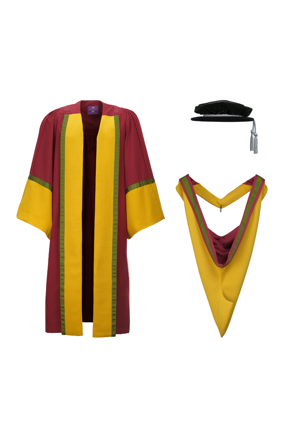 University of Bath | DBA Gown, Bonnet and Hood Set