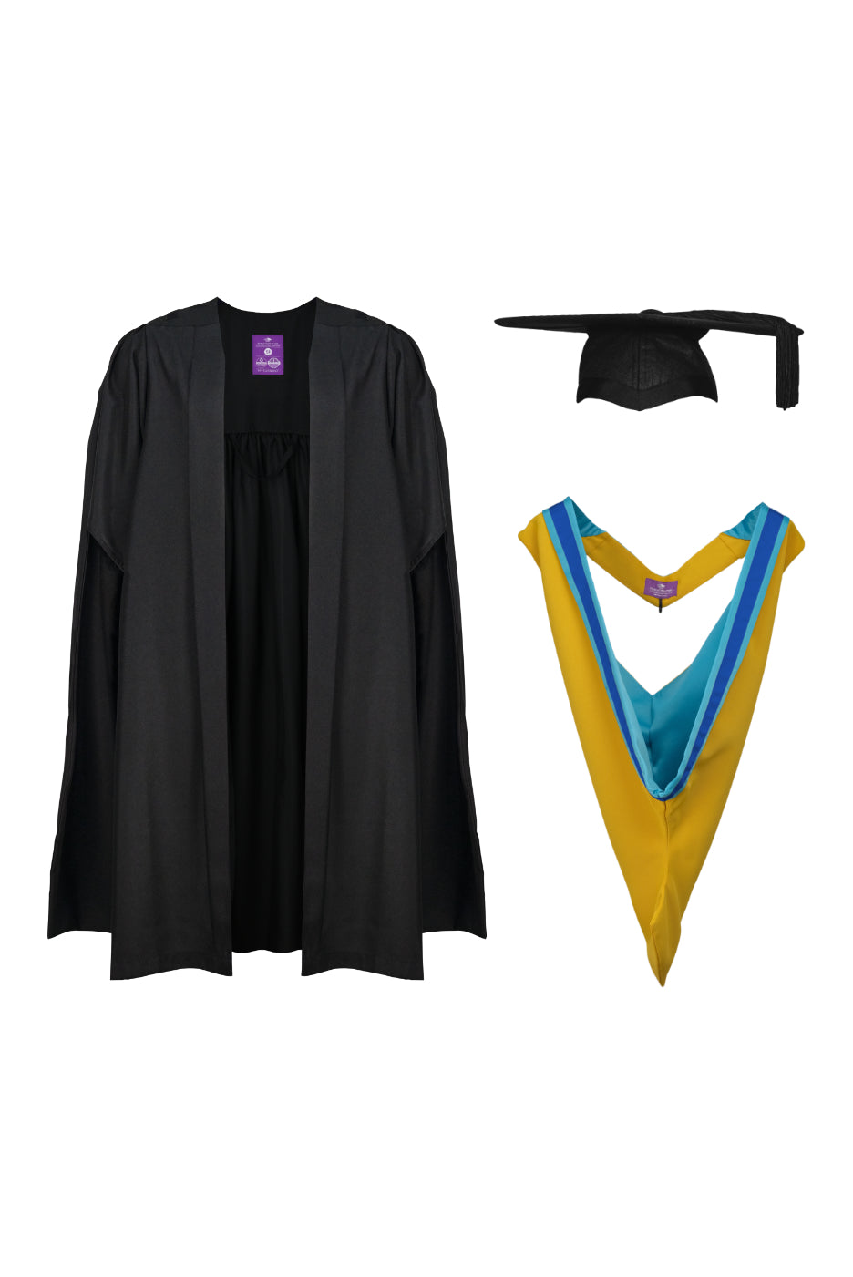 University of Bath | MBA | Master of Business Administration Gown, Cap and Hood Set