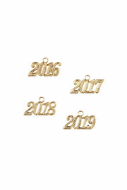 Graduation Tassel Year Charm