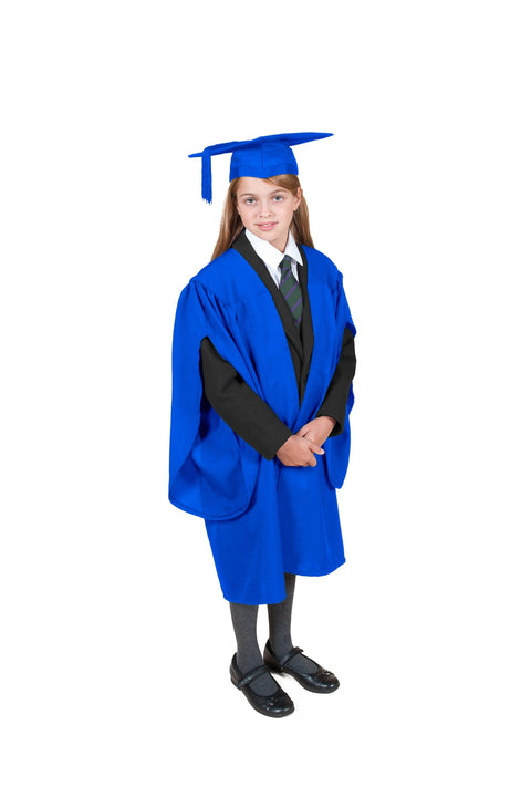 Traditional Primary School Graduation Gown & Cap