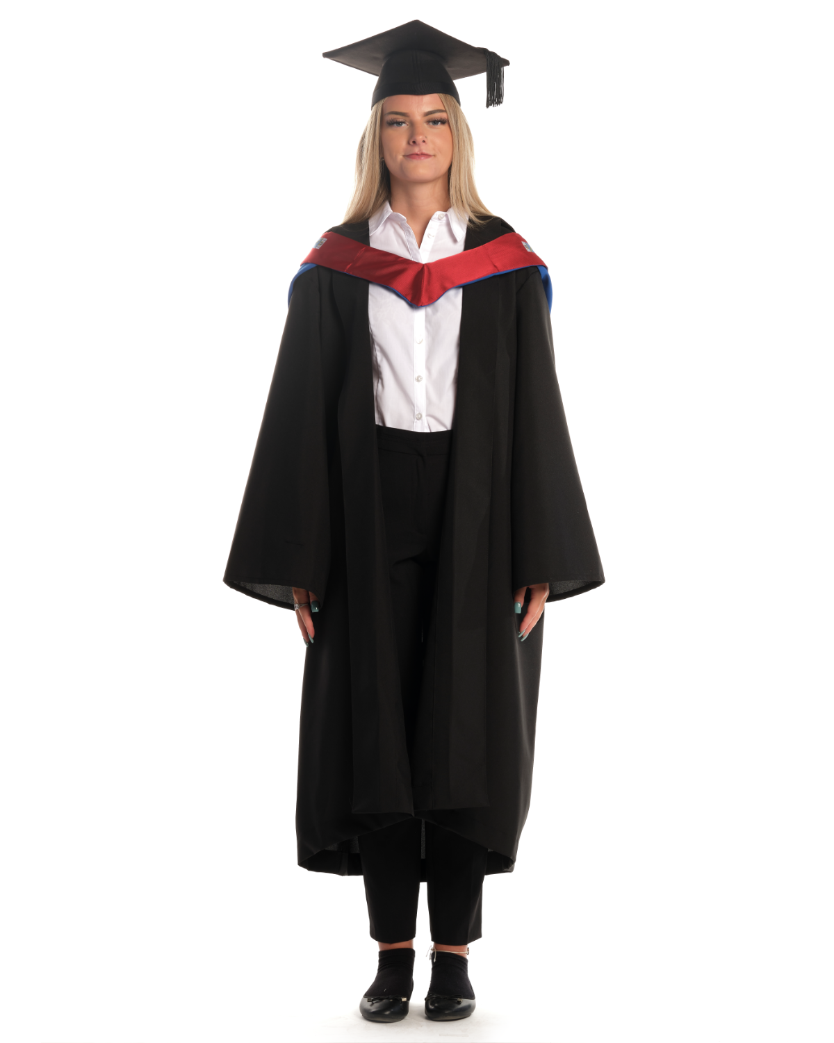 Aston University | Master of Philosophy Gown, Cap and Hood Set