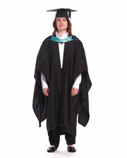 Arden University Undergraduate Gown, Hood & Hat Set