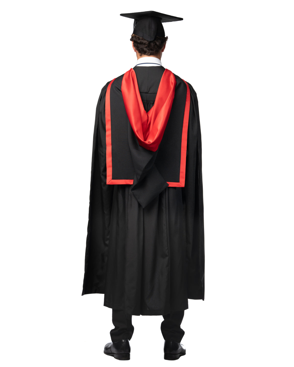 Masters Graduation Gown, Cap & Hood Set | Graduation Attire Evess Group Masters Graduation Gown, Cap & Hood Set | Graduation Attire Evess Group