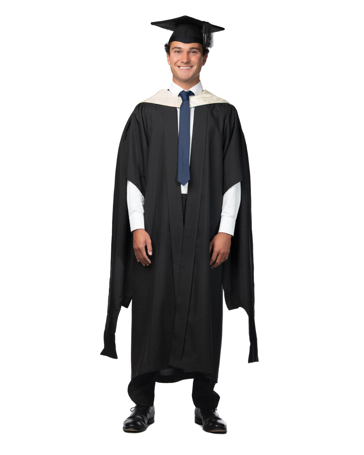 University of Hull Postgraduate Gown, Hood & Hat Set