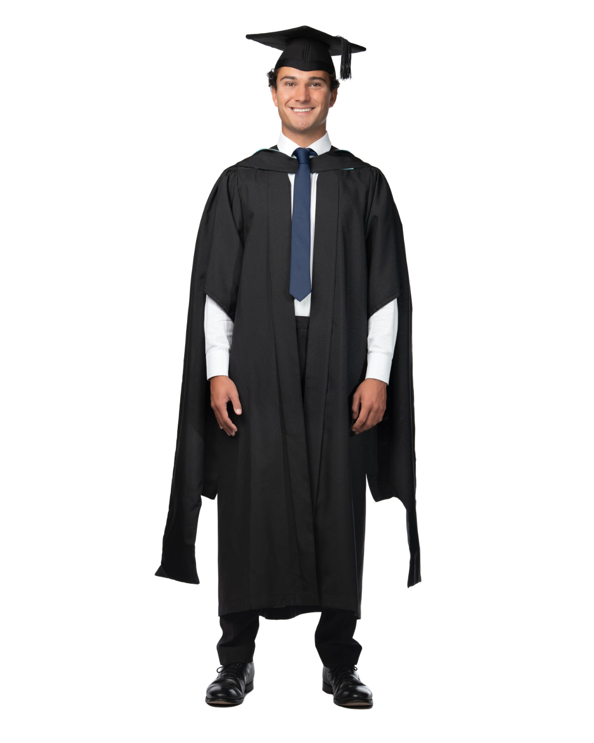 University of Hull Postgraduate Gown, Hood & Hat Set