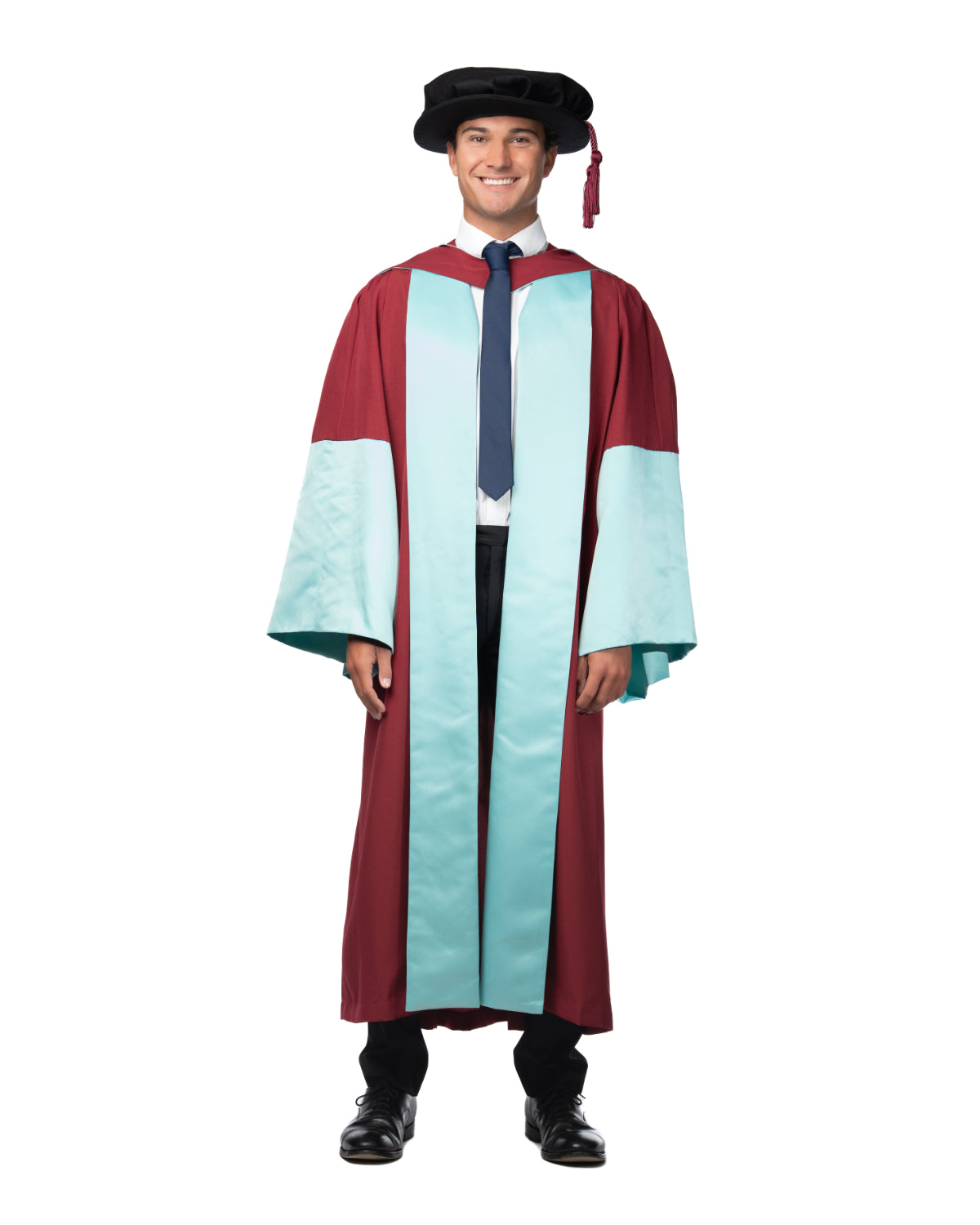 University of Hull Doctorate Gown, Hood & Hat Set