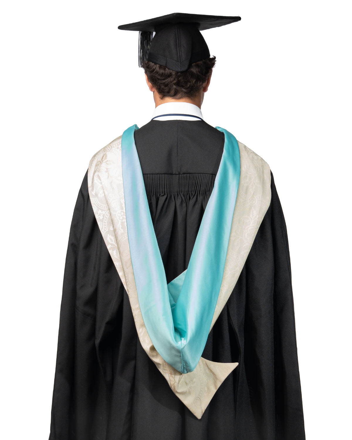 University of Hull Postgraduate Gown, Hood & Hat Set
