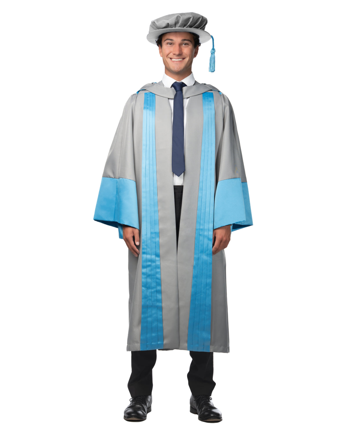 Kingston University Doctorate Gown, Hood & Hat Set