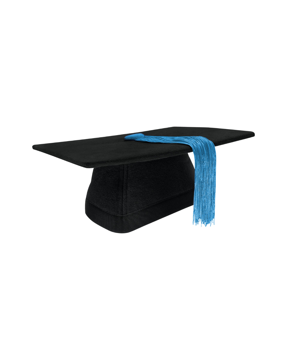Kingston University Felt Mortarboard with Blue Tassel