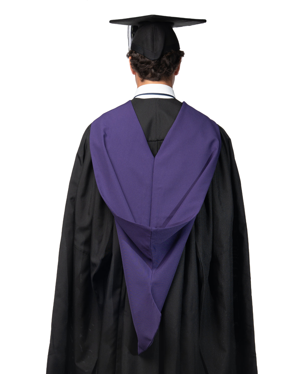 Loughborough University Postgraduate Gown, Hood & Hat Set