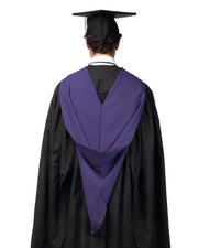Loughborough University Postgraduate Gown, Hood & Hat Set