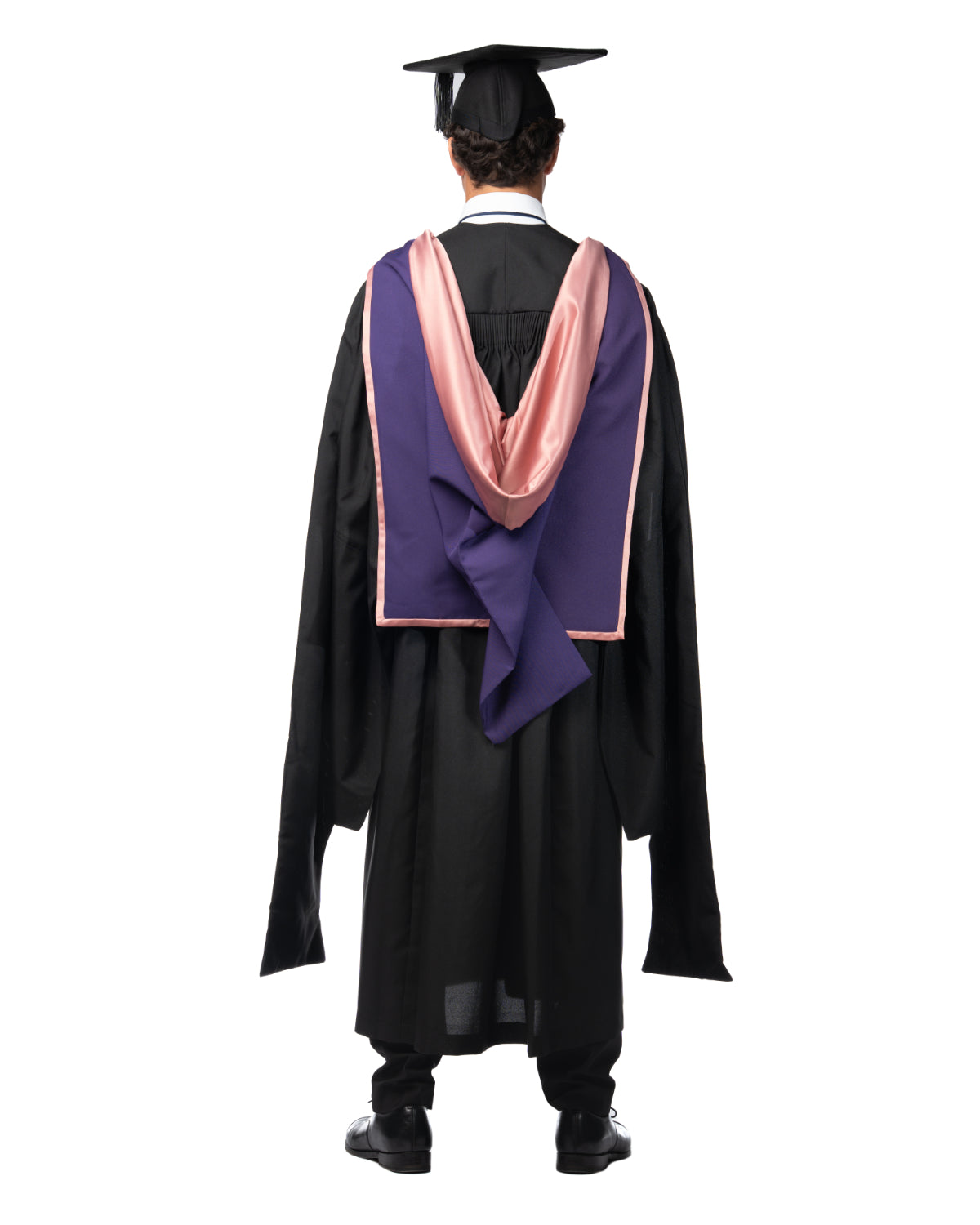 Loughborough University Postgraduate Gown, Hood & Hat Set