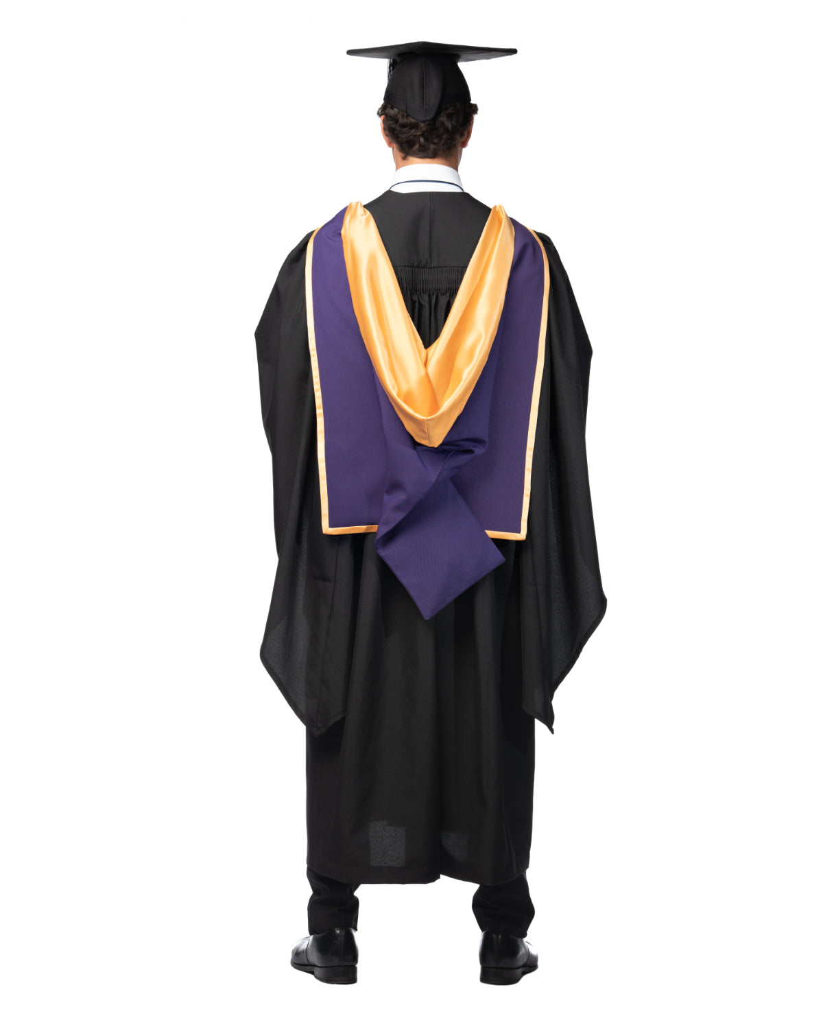 Loughborough University Postgraduate Gown, Hood & Hat Set