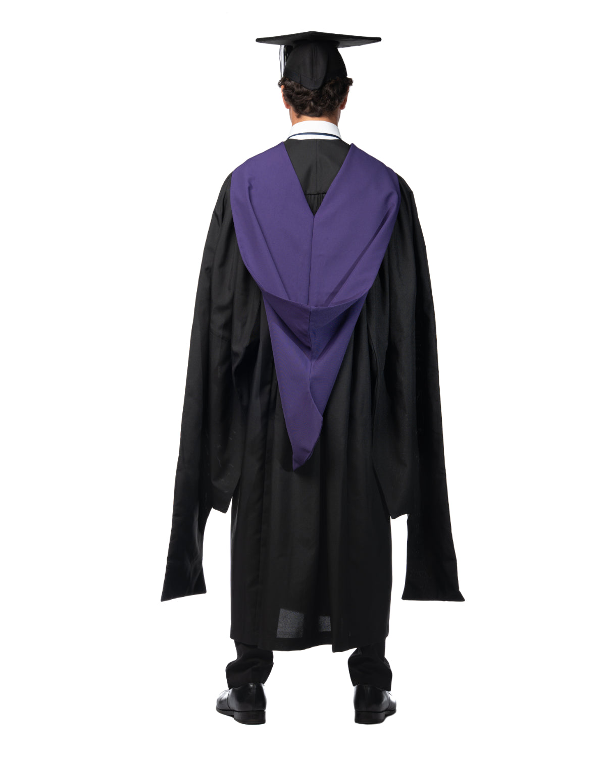 Loughborough University Postgraduate Gown, Hood & Hat Set