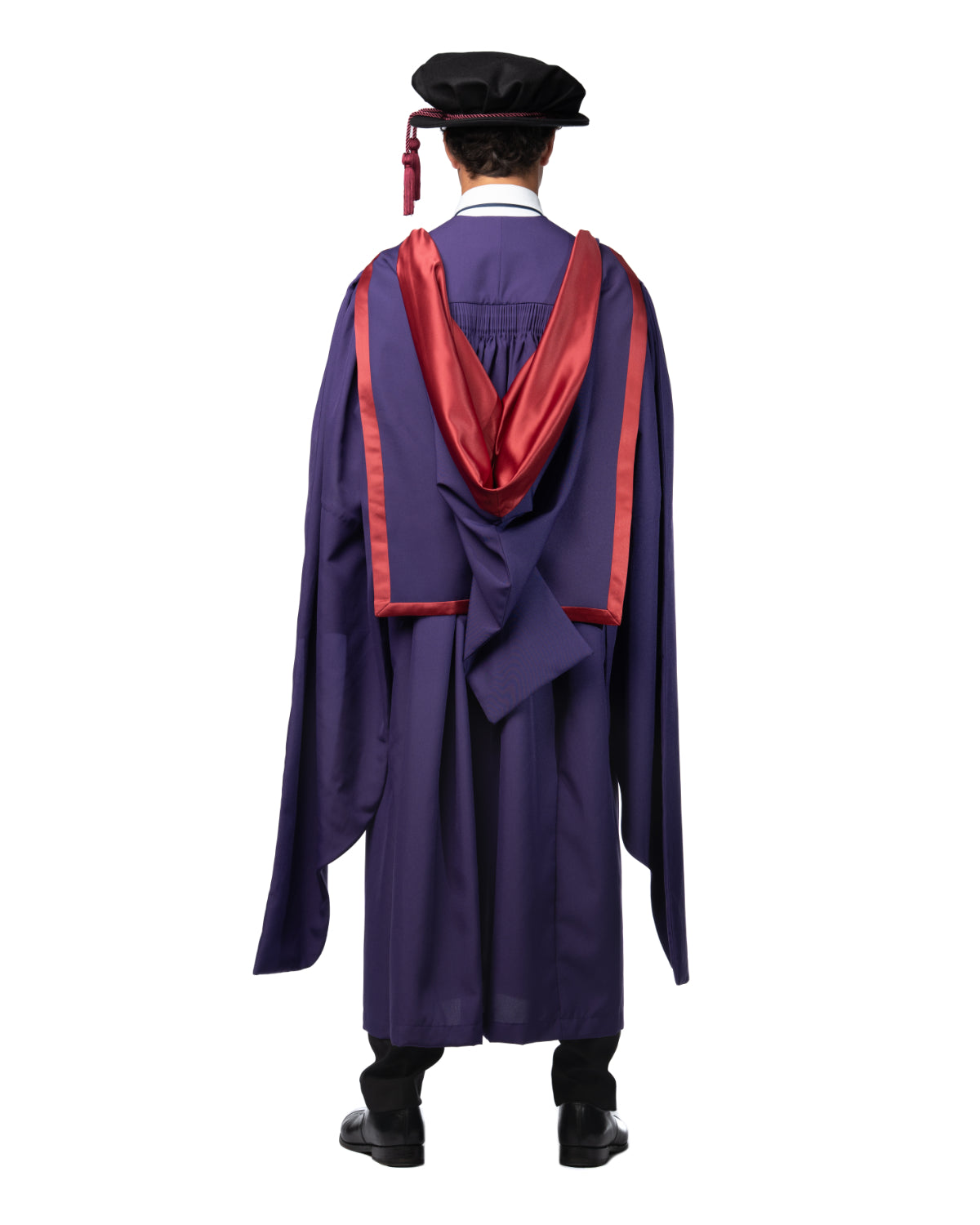 Loughborough University Doctorate Gown, Hood & Hat Set