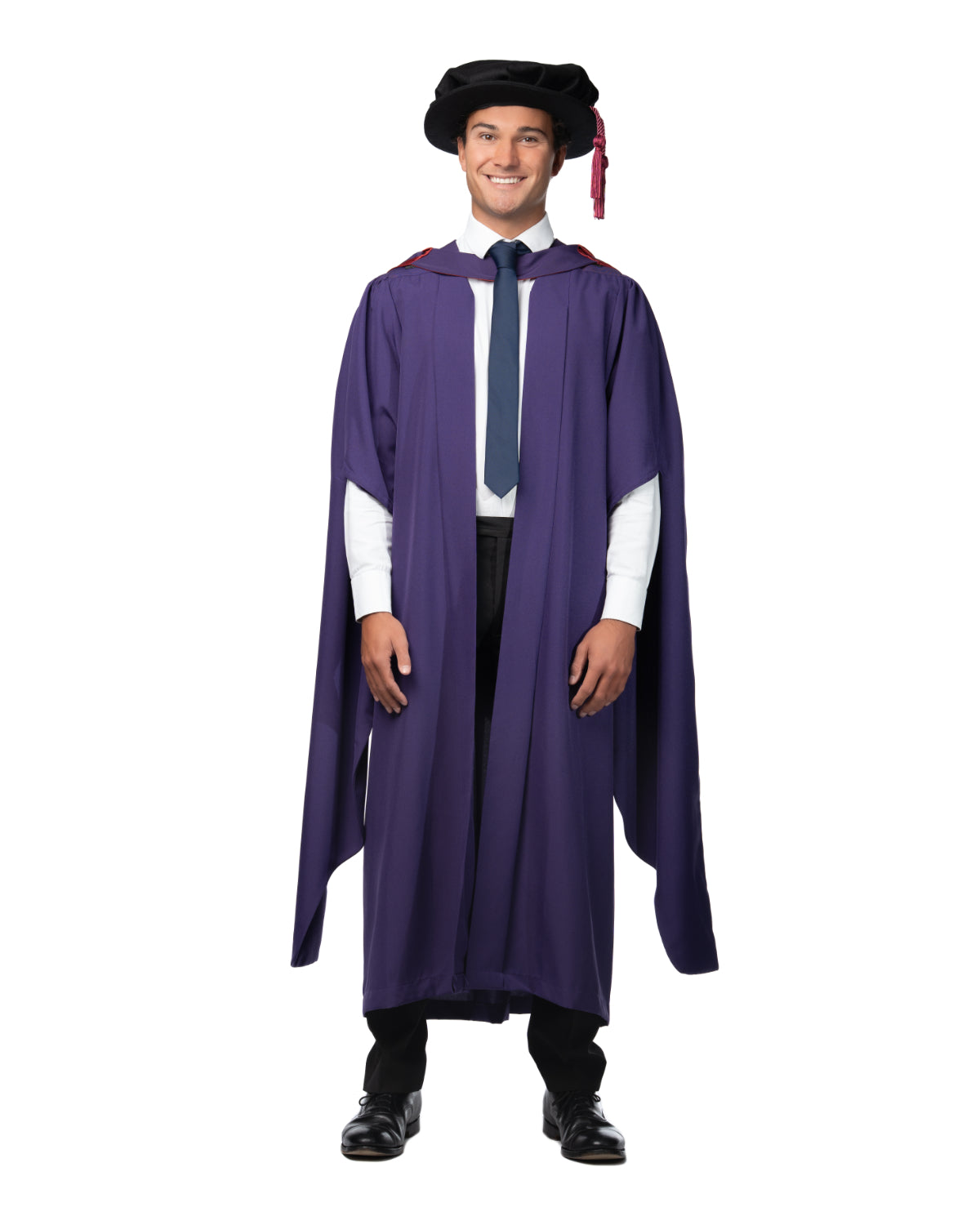 Loughborough University Doctorate Gown, Hood & Hat Set