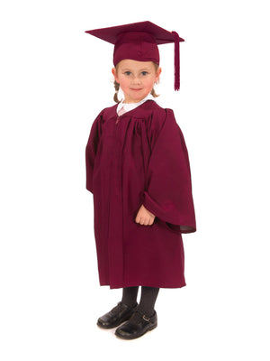 graduation gown black gown with cap for kids school function boy and girls