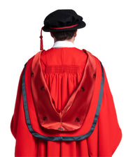 University of Salford Doctorate Gown, Hood & Hat Set