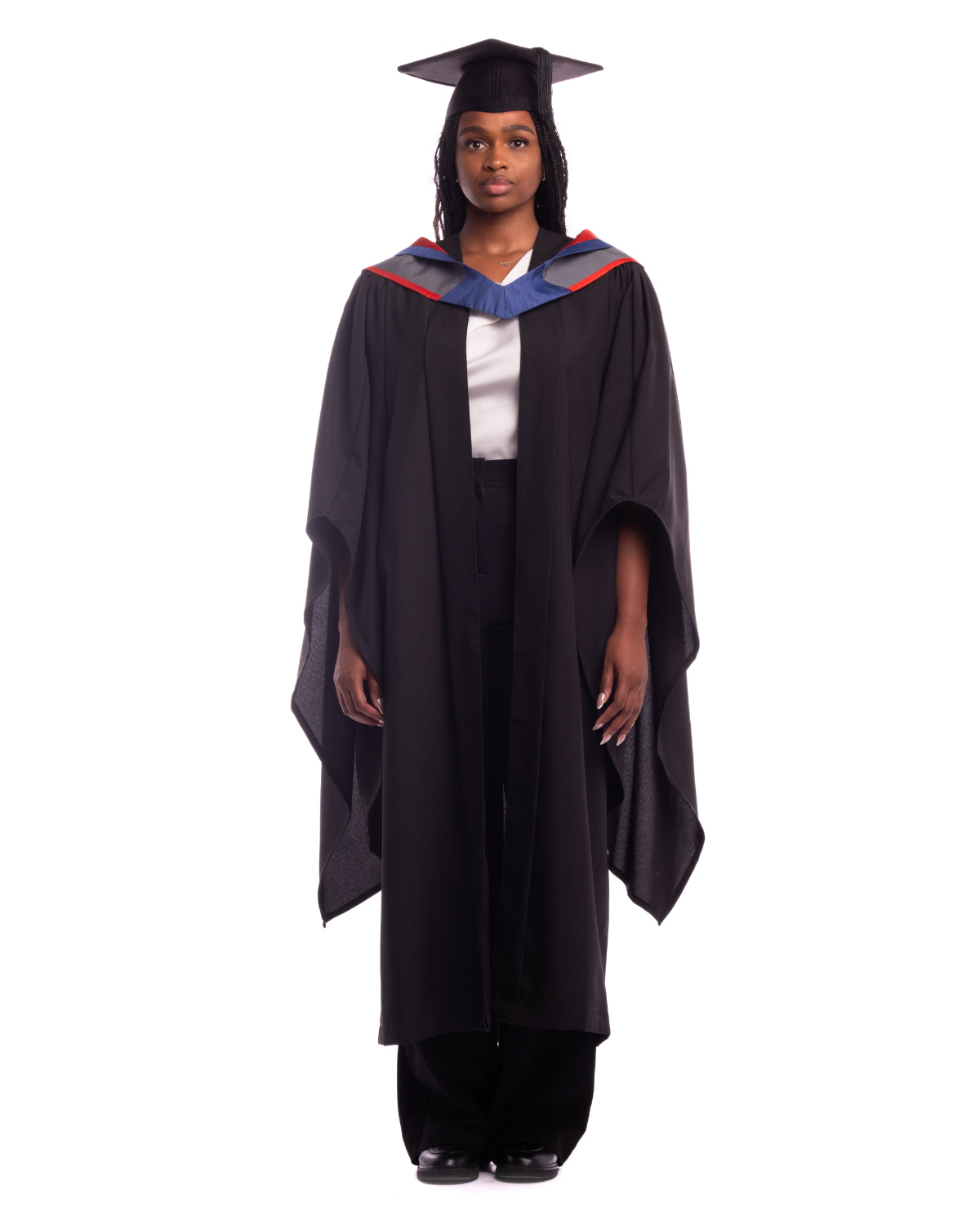 Staffordshire University | Master of Science Gown, Cap and Hood Set