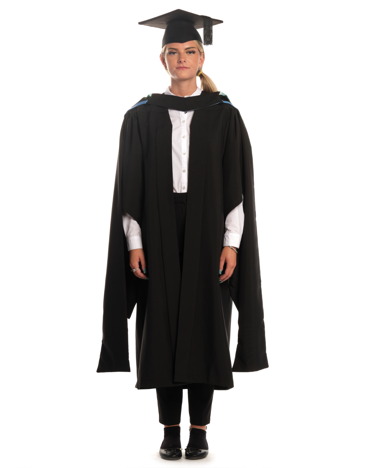 University of Southampton Postgraduate Gown, Hood & Hat Set