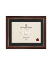 Heriot-Watt University Degree / Certificate Display Frame - Traditional Style