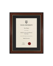 University of Northampton Degree / Certificate Display Frame - Traditional Style