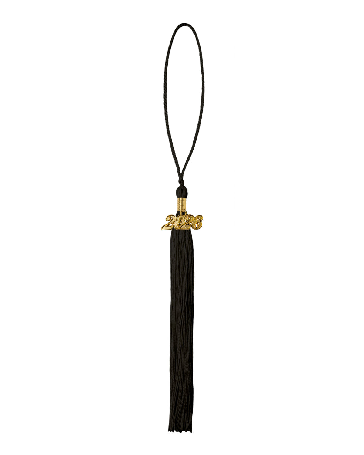Graduation Tassel with Year Charm 2026 - Packs of 2