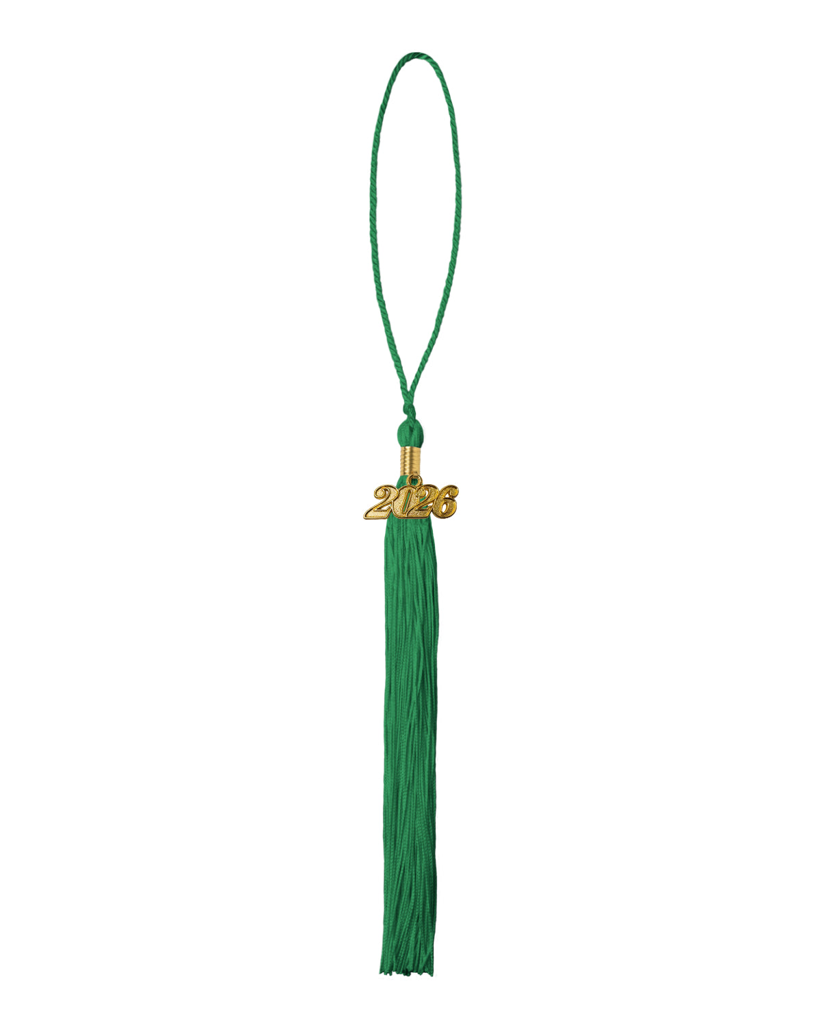 Graduation Tassel with Year Charm 2026 - Packs of 2