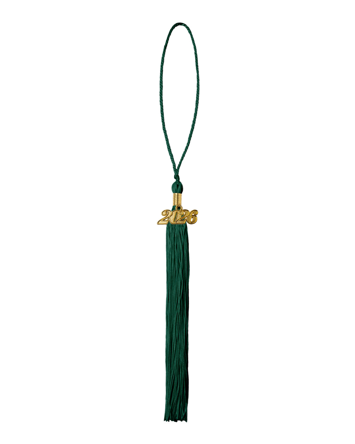 Graduation Tassel with Year Charm 2026 - Packs of 2