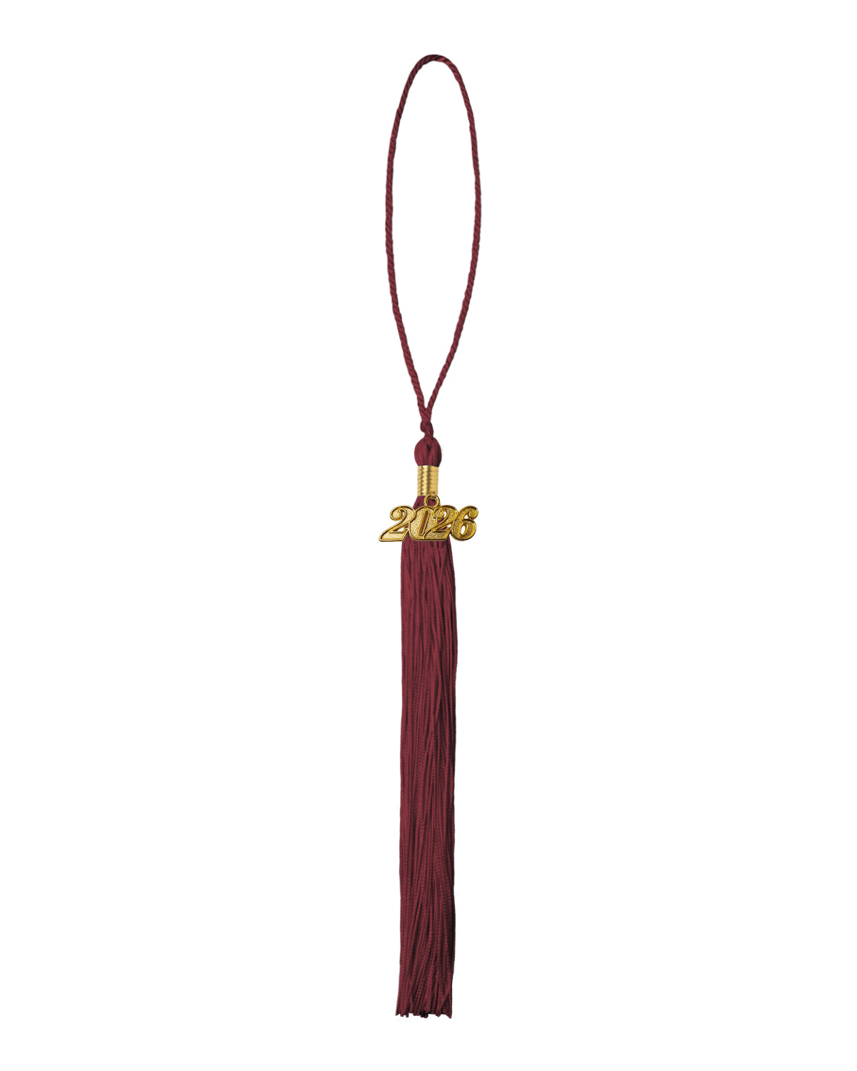 Graduation Tassel with Year Charm 2026 - Packs of 2