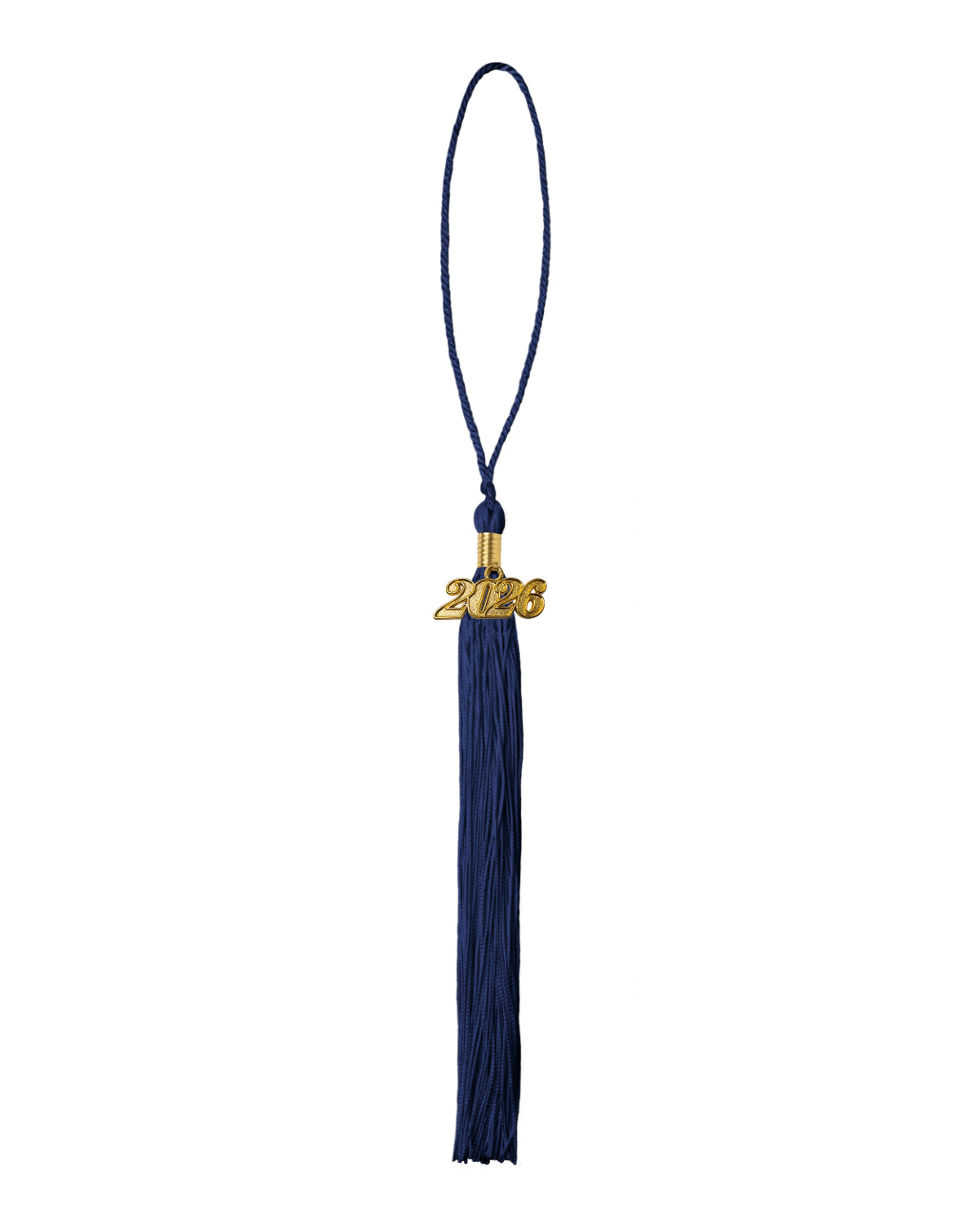 Graduation Tassel with Year Charm 2026 - Packs of 2