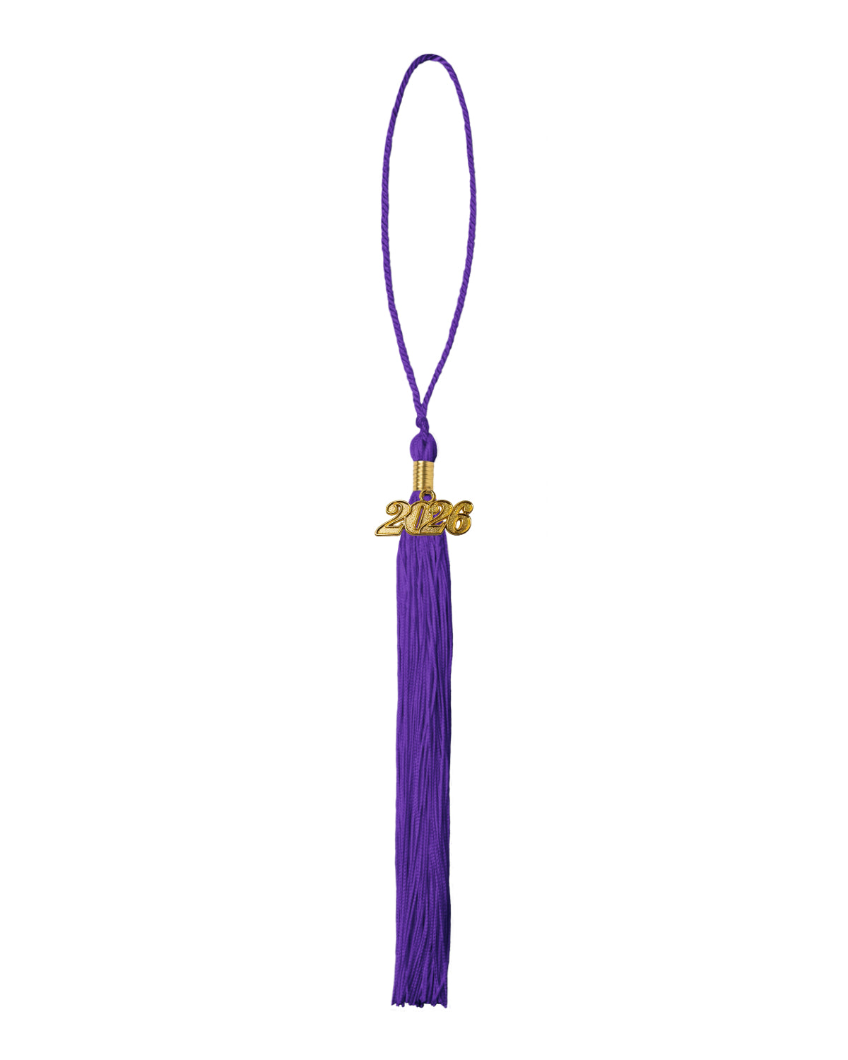 Graduation Tassel with Year Charm 2026 - Packs of 2