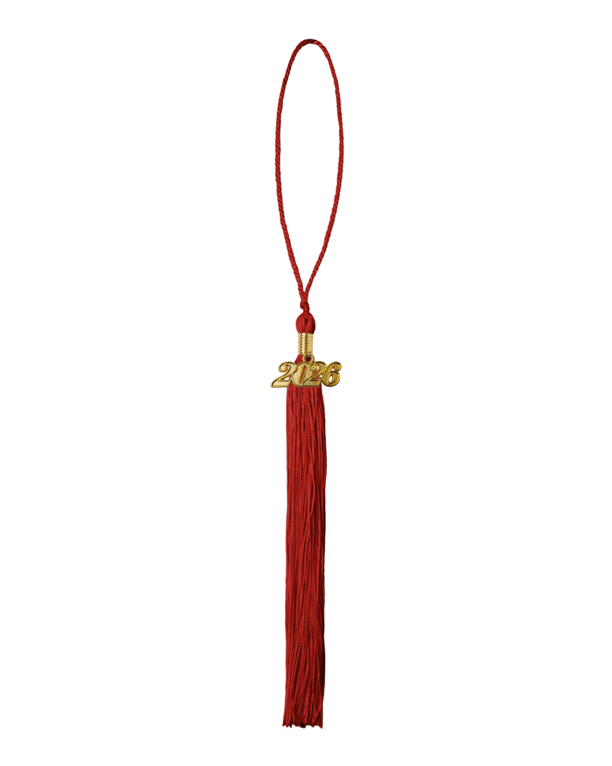 Graduation Tassel with Year Charm 2026 - Packs of 2