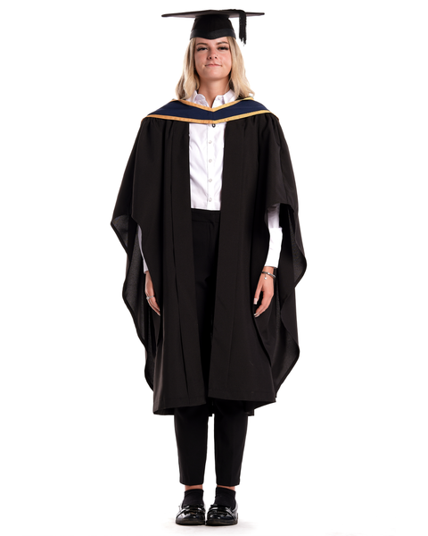 York St John University | Bachelors Gown, Cap and Hood Set