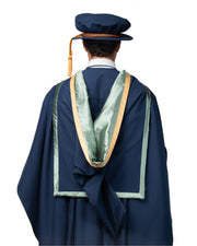 York St. John University Doctorate Gown, Hood & Hat Set