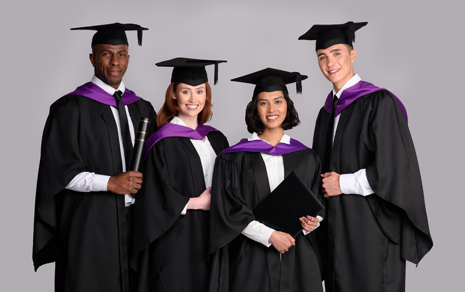 University of Law | Undergraduate Gown, Cap and Hood Set – Evess Group