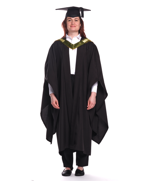 University of Bath | BA | Bachelor of Arts Gown, Cap and Hood Set