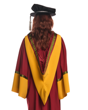 University of Bath PhD Gown, Hood & Hat Set