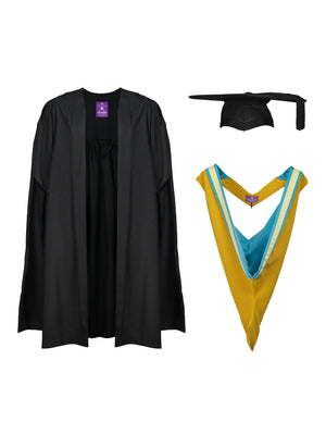 University of Bath | MA | Master of Arts Gown, Cap and Hood Set