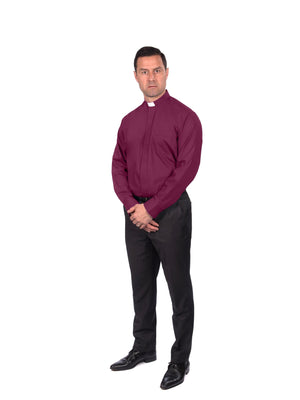Reliant Men’s Long Sleeved Clergy Shirt