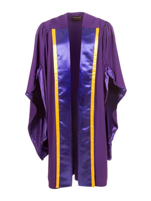 UK PhD Doctoral Set - Gown, Hood and Bonnet
