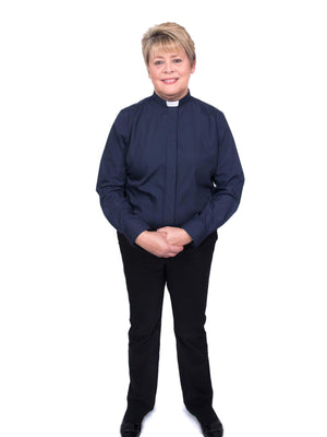 Reliant Ladies Long Sleeved Clergy Shirt