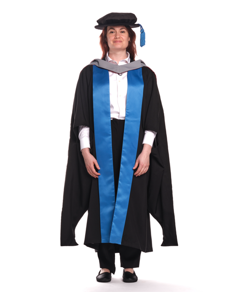 University of Exeter | PhD Gown, Bonnet and Hood Set