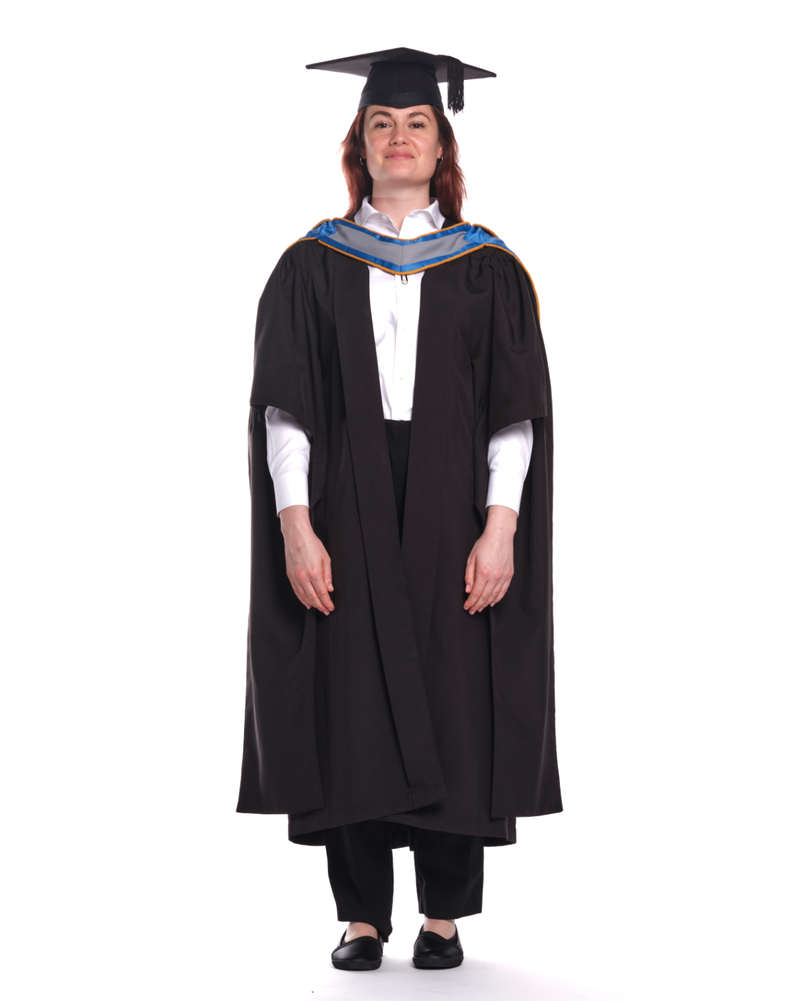 University of Exeter Undergraduate Masters Gown Cap and Hood Set